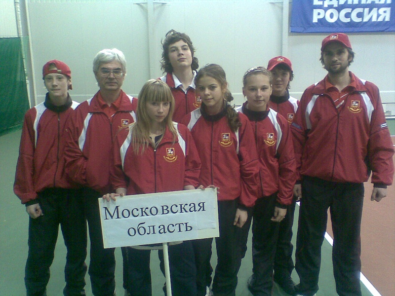 ученики теннисной школы