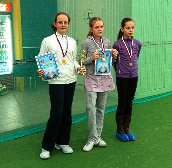 Ольга Тамбовцева, победительница теннисного турнира РТТ